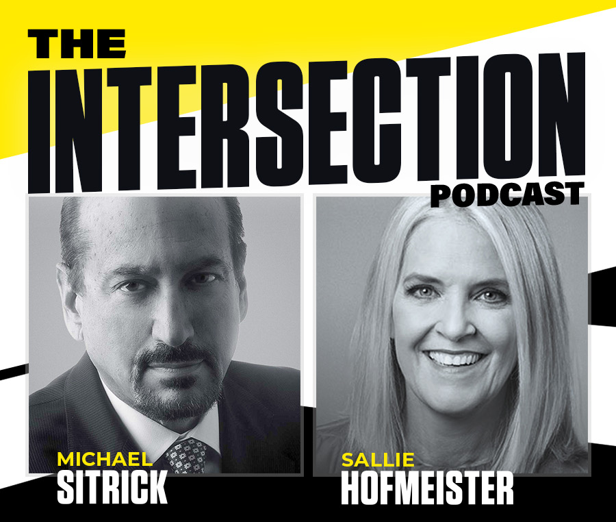 The Intersection podcast logo graphic